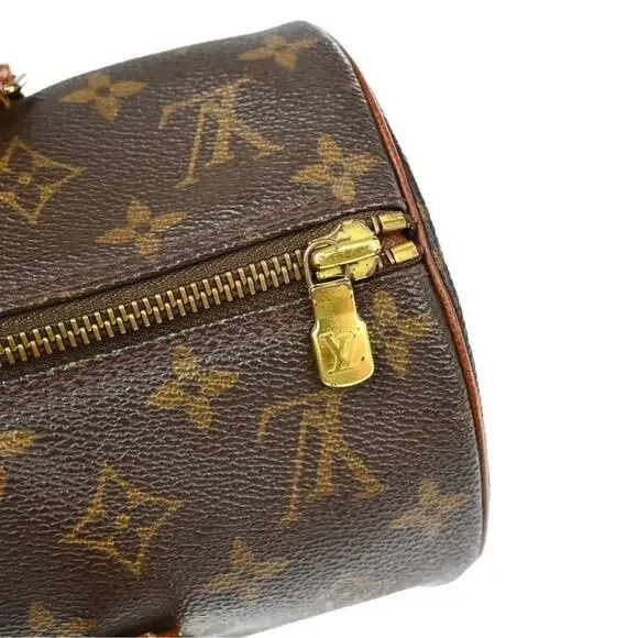 AUTHENTIC LOUIS VUITTON PAPILLON 30 HANDBAG PURSE MONOGRAM NO0040 - Picture 4 of 10